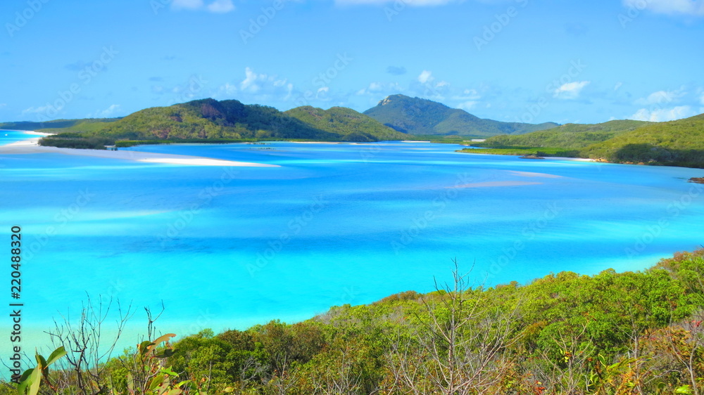 Whitehaven beach, Whitsundays, Queensland, Australia Whitehaven beach, Whitsundays, Queensland, Australia