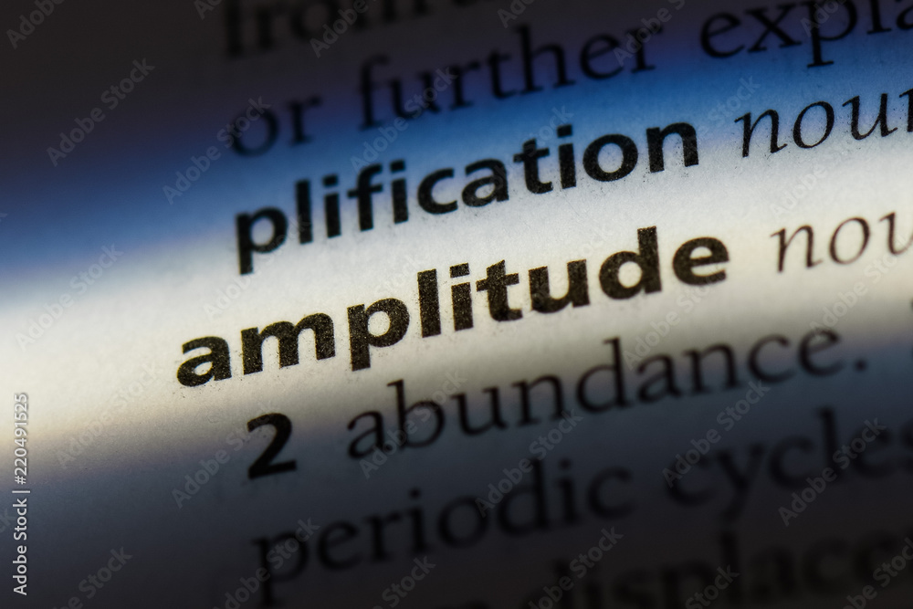 amplitude amplitude