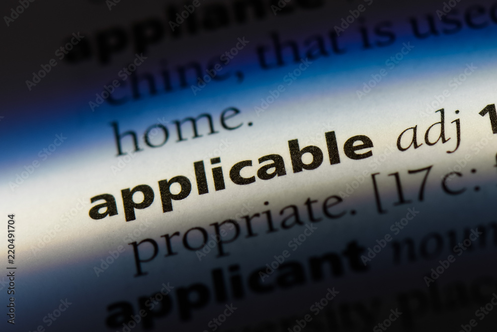 Obraz premium applicable