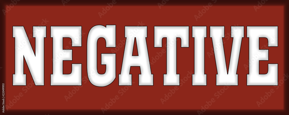 negative red logo banner stamp negative red logo banner stamp