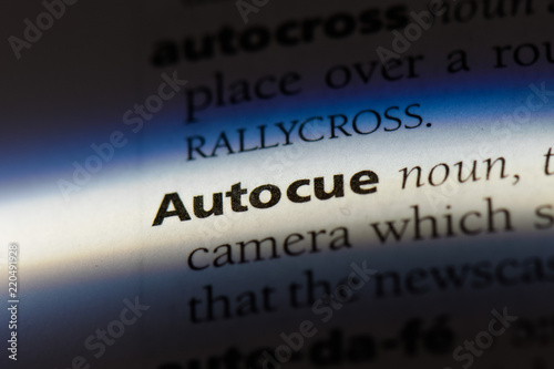 Fotografía autocue