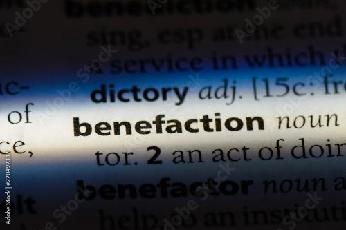 Canvas Print benefaction
