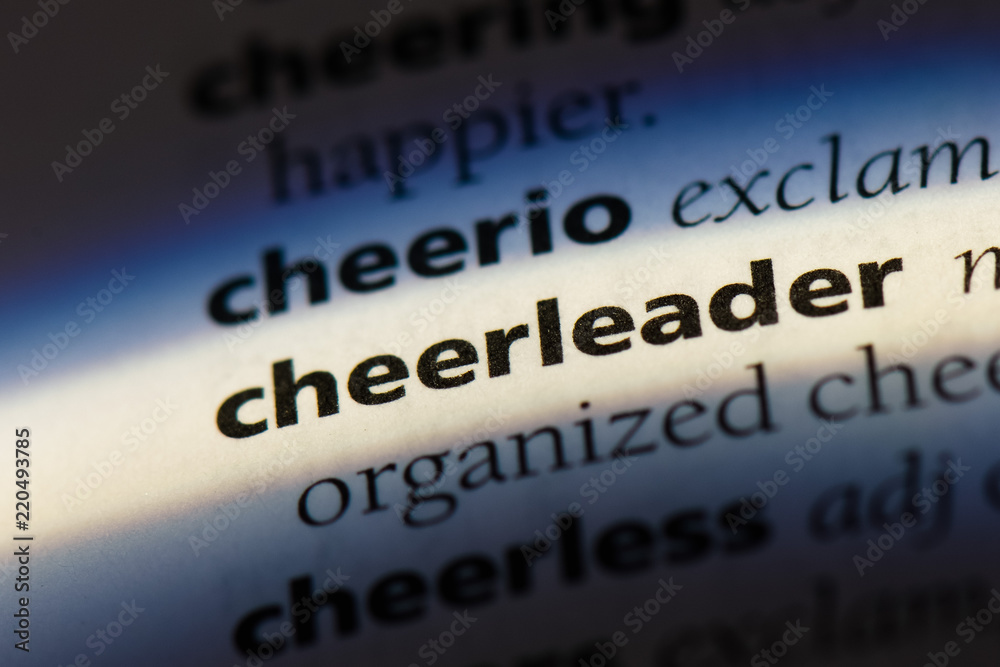 Obraz premium cheerleader