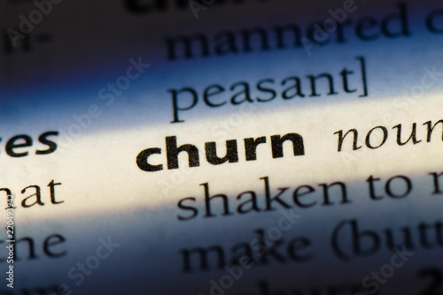 Obraz na plátně churn