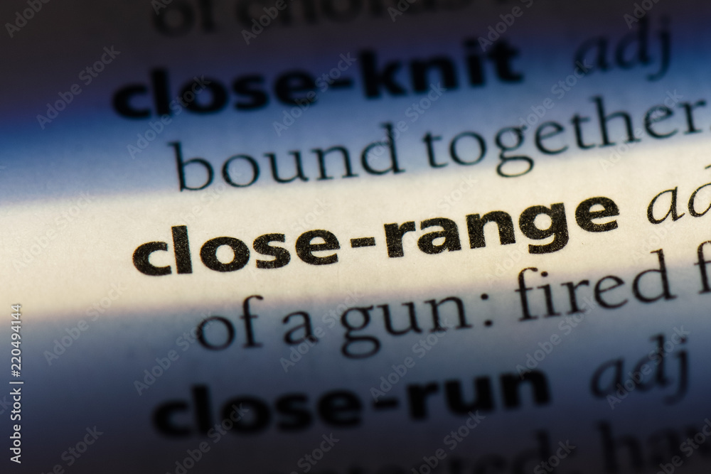 Obraz premium close-range