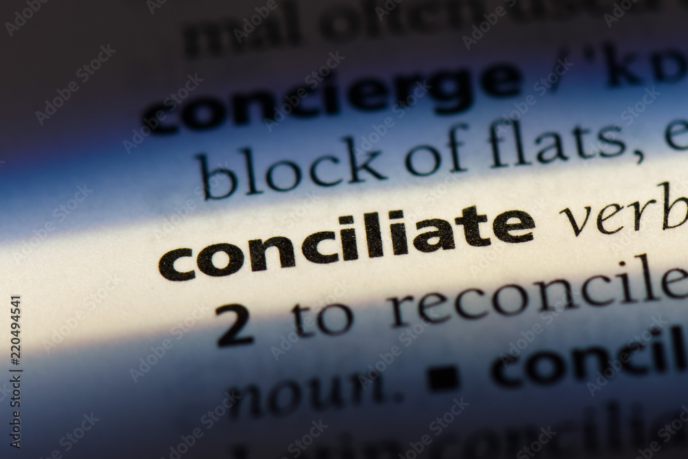 conciliate conciliate