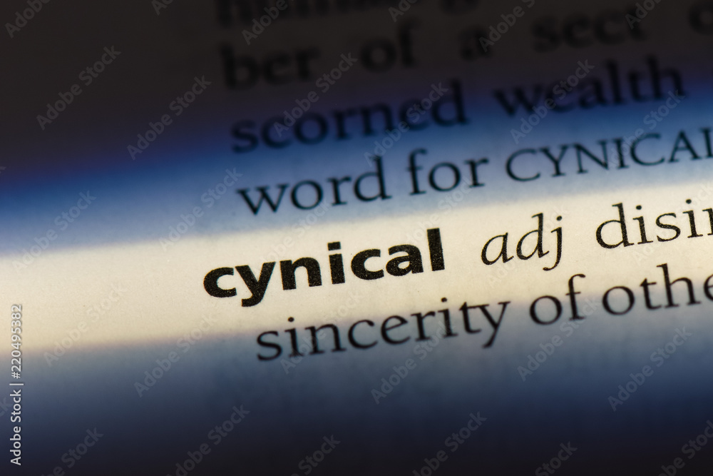 Obraz premium cynical