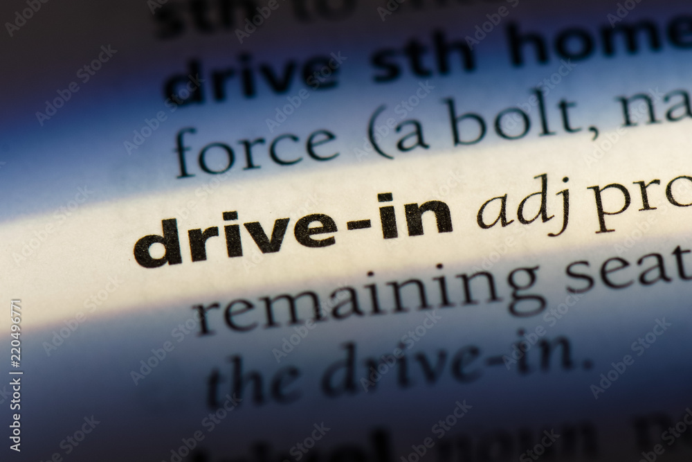 Obraz premium drive in