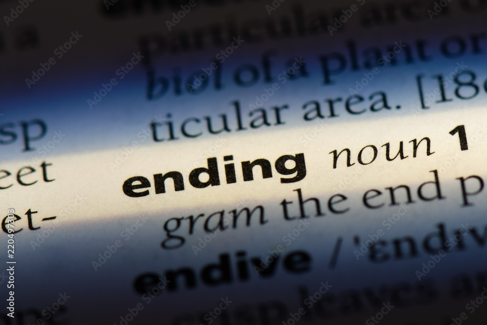 Obraz premium ending