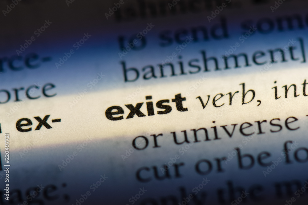 Obraz premium exist