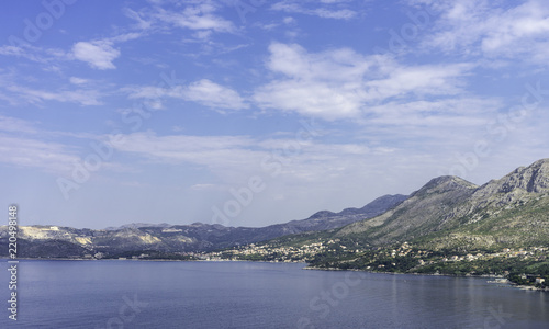 Beautiful landscape in Croatia Near Dubrovnik