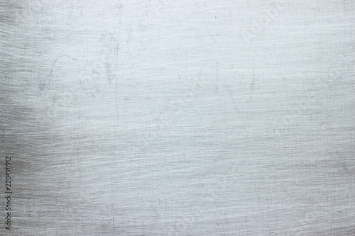 Aluminum plate as backgroun...