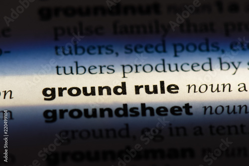  ground rule