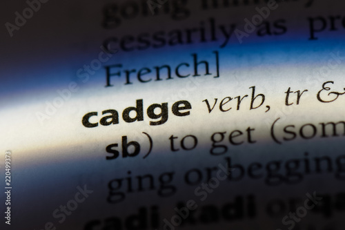 cadge photo