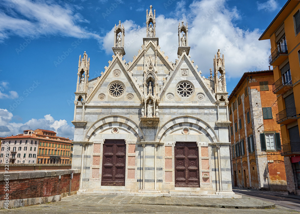 Church Santa Maria della Spina Pisa Italy