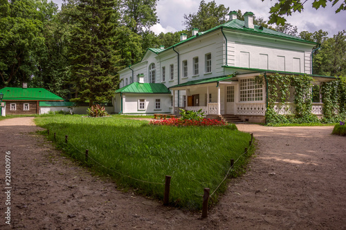 Yasnaya Polyana, Tula, Russia - June, 2016. House of Leo Tolstoy