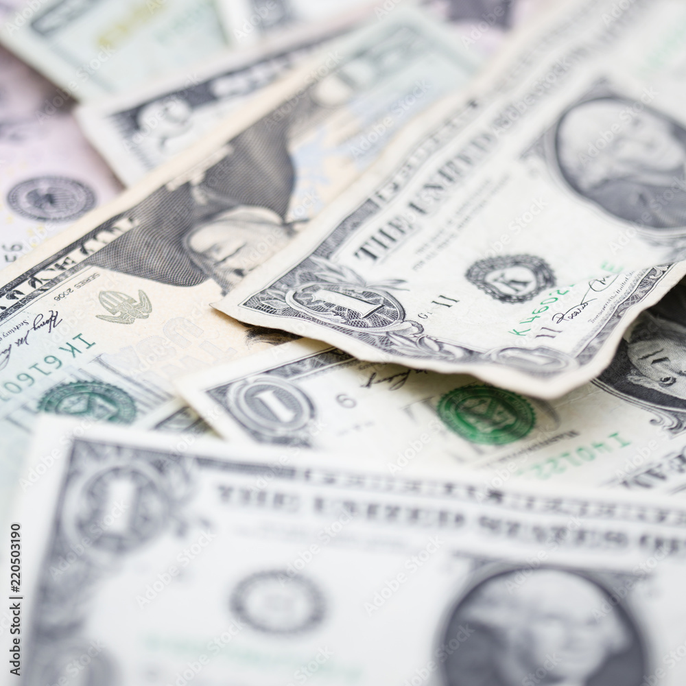 blurred crumpled dollar money background blurred crumpled dollar money background