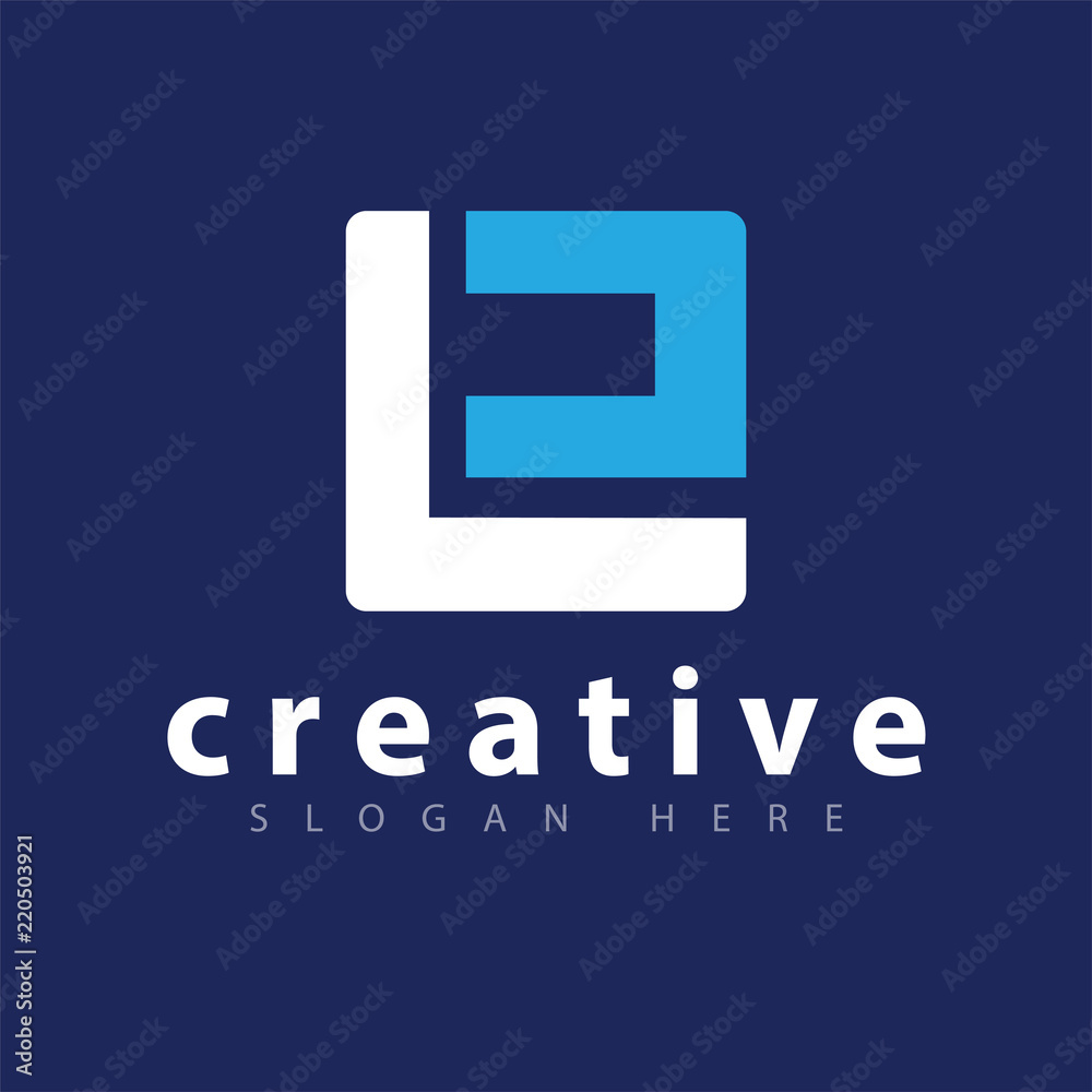 L D Initial letter logo vector L D Initial letter logo vector