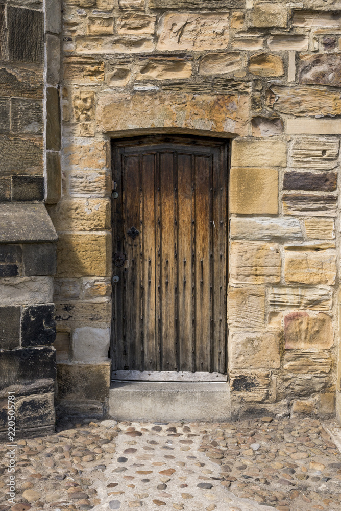 Old door in Durham - United Kingdom