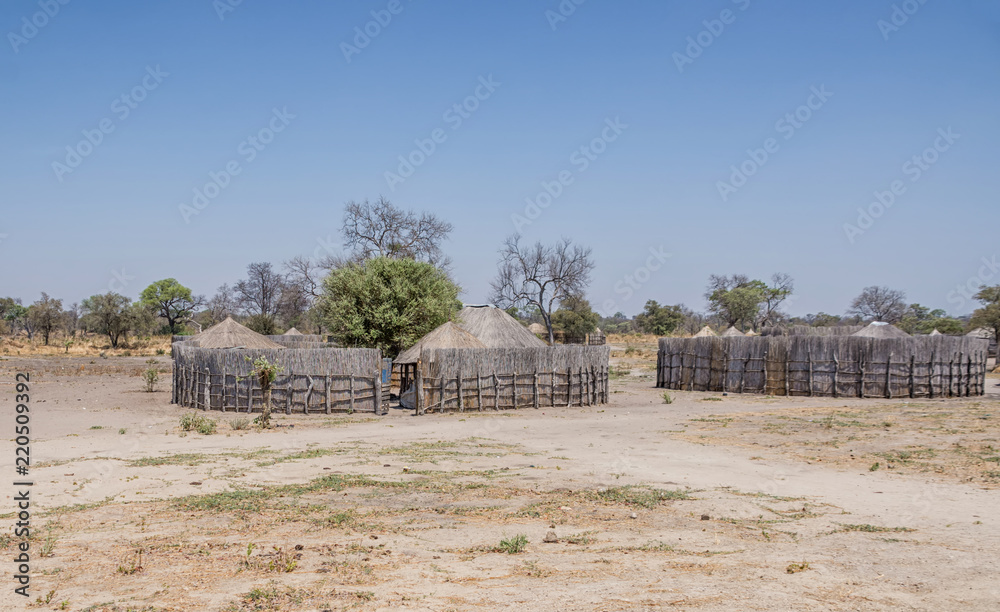 Rural Namibian Village Stock Photo Adobe Stock