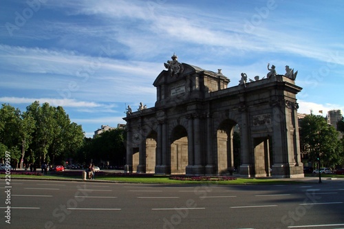 La puerta de Alcalá en Madrid.