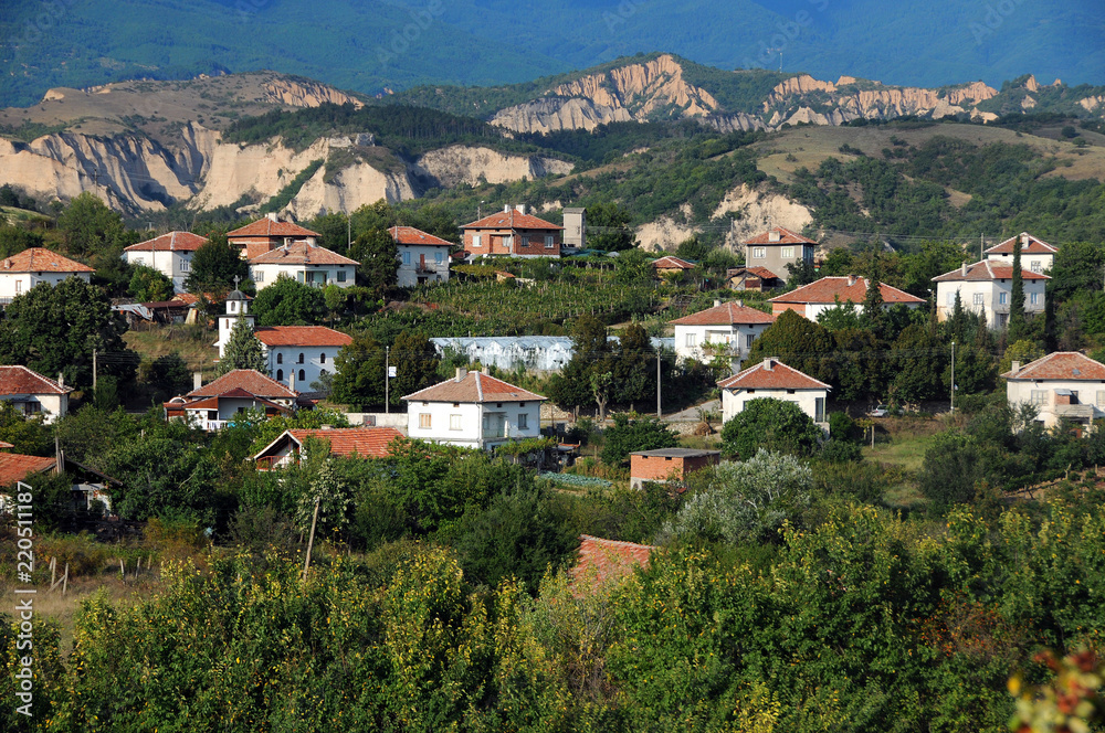 View of Melnik Town