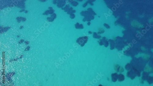 Aerial view of beautiful Montenegro landscape