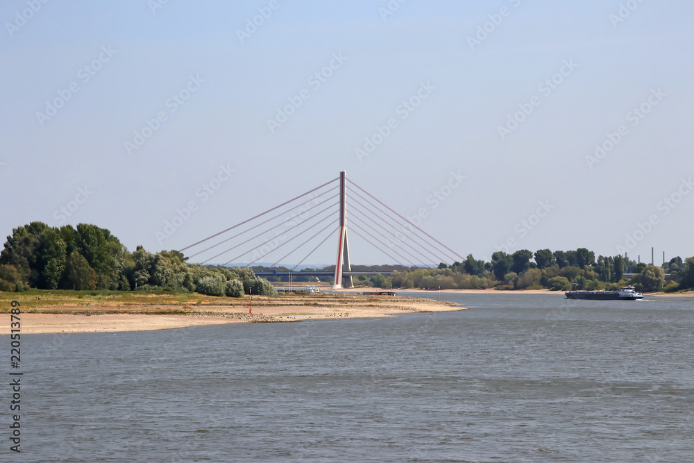 Obraz premium fleher rheinbrücke