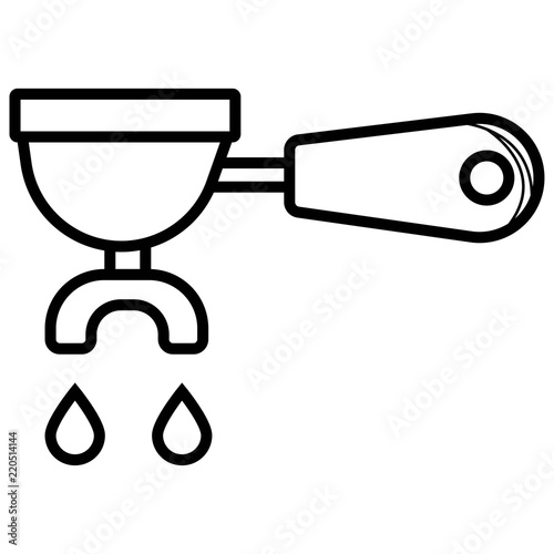 Coffee filters icon , Vector