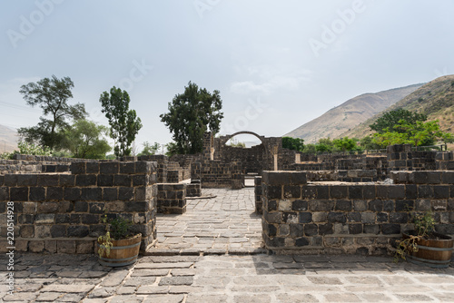 Schilderij op canvas Kursi National Park at Golan Heights