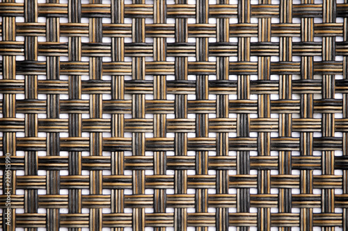 Rattan texture, detail handcraft bamboo weaving texture background.