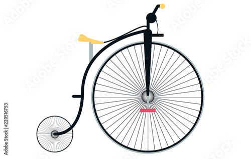 Old bicycle model