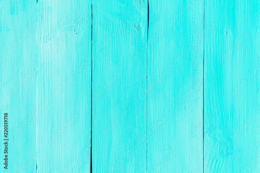 Blue Turquoise Wood Board Painted Background Blue Turquoise Wood Board Painted Background
