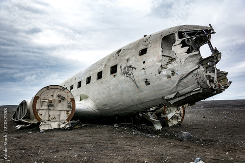 Plane Wreck DC3 - Iceland