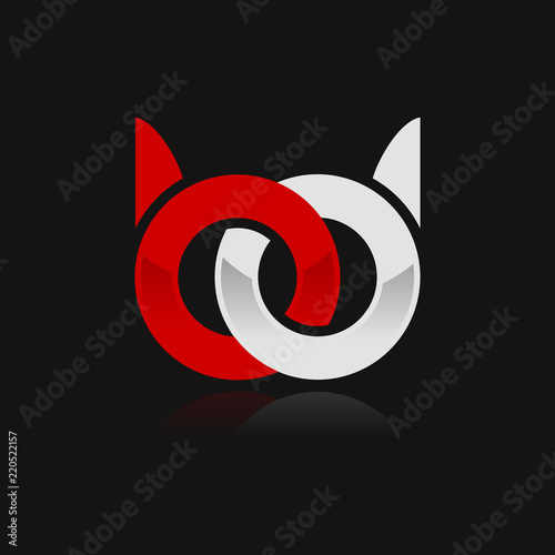 Free Download BD initial logo - GFXLoad