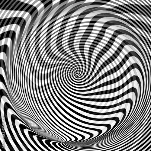 Optical art. Optical illusion background. Modern geometric background. Design for wallpaper, wrapping, fabric, background, backdrops, prints, banners