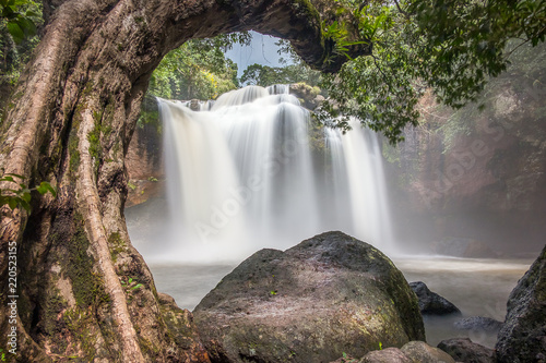 water fall.