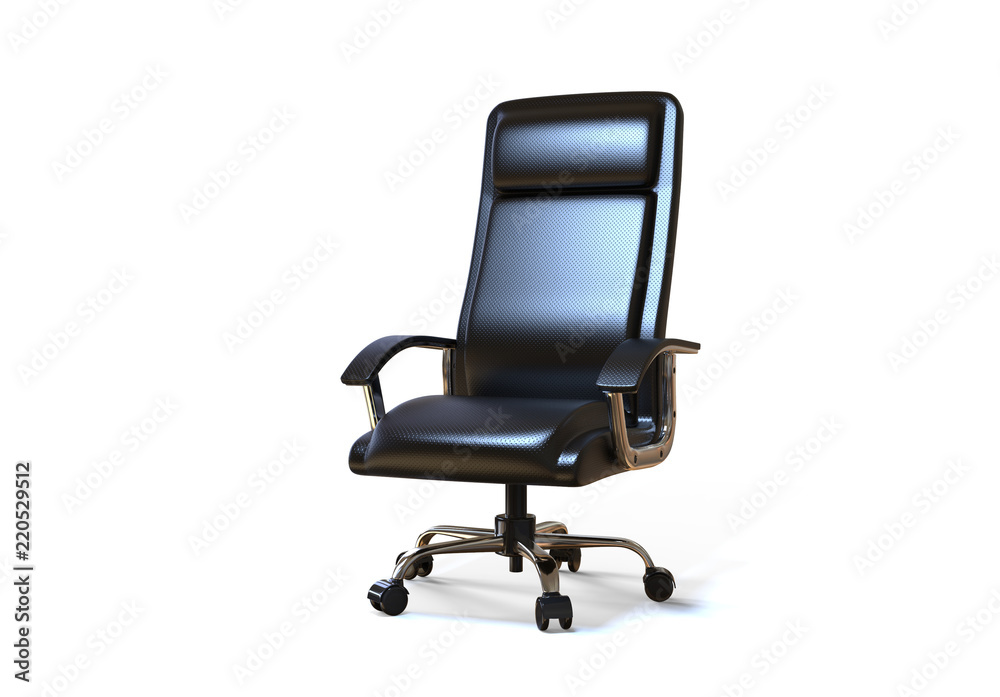 Office chair. 3D rendering. Office chair. 3D rendering.