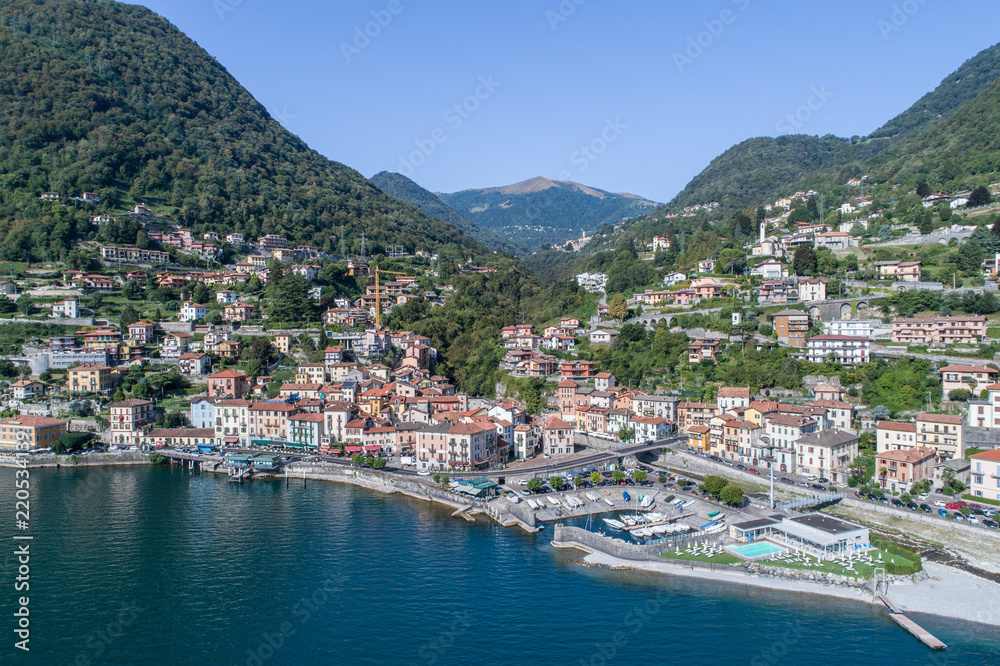 Village of Argegno, Como lake (Italy)