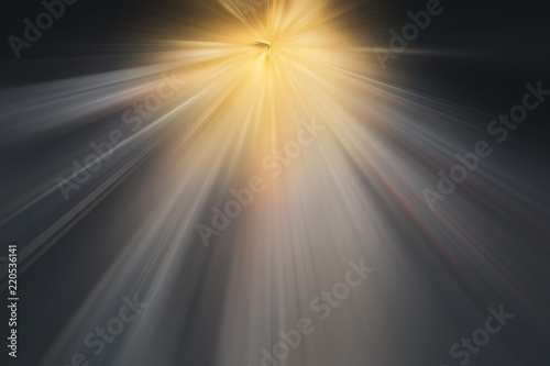 Fototapeta Naklejka Na Ścianę i Meble -  Abstract acceleration speed motion blurred light background