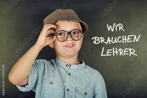 Cuadro en lienzo wir brauchen Lehrer