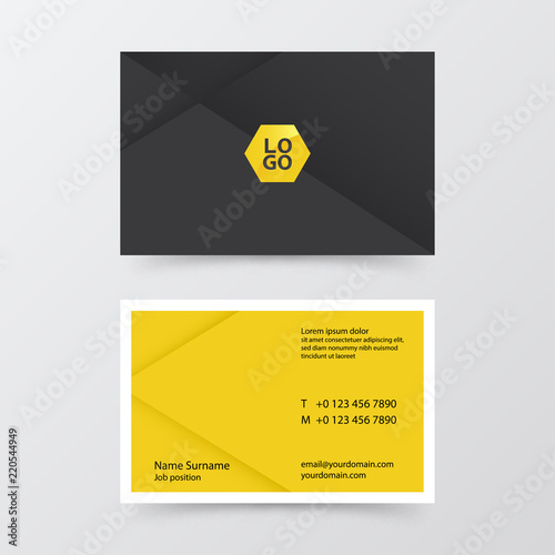 business card template.