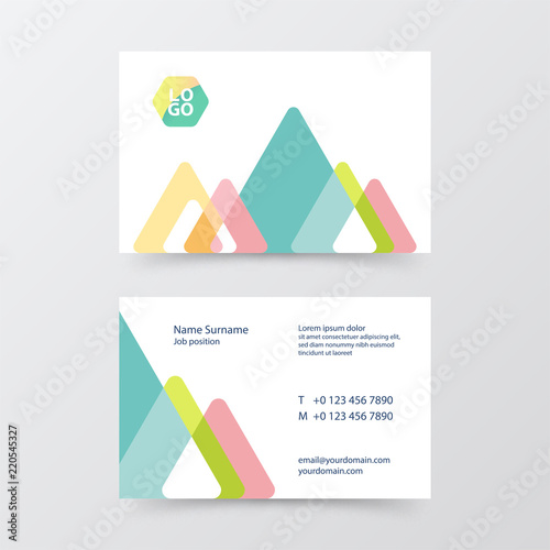 business card template.