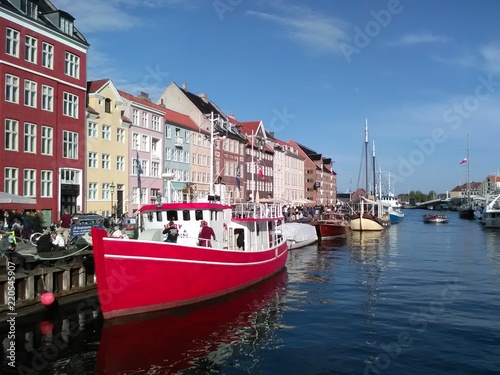 Canvas Print Nyhavn - Copenhagen