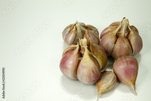 Garlic in white background   © Rolandas