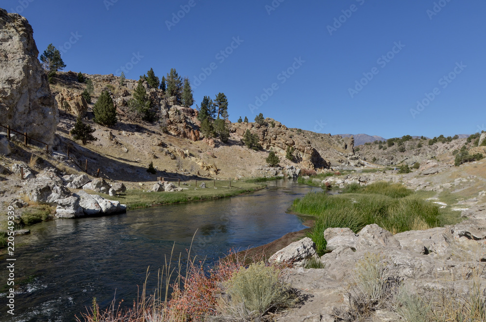 Hot Creek Geological Site Whitmore Hot Springs, Mono county, California