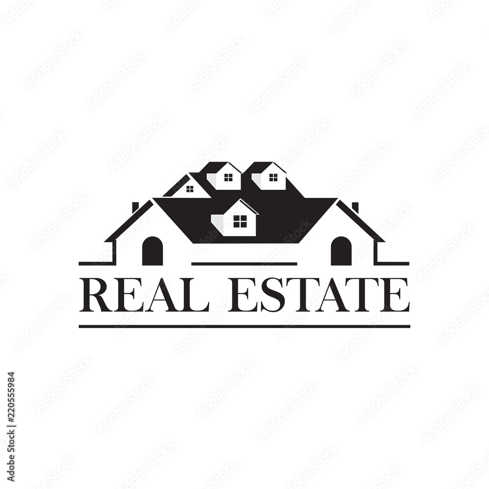 Real Estate, Home, House Logo