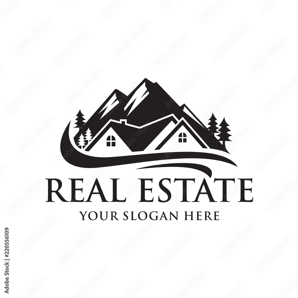 Obraz premium Real Estate, Home, House Logo