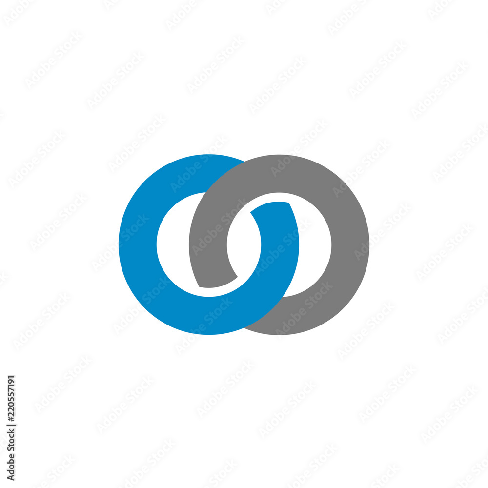 OO initial logo template vector OO initial logo template vector