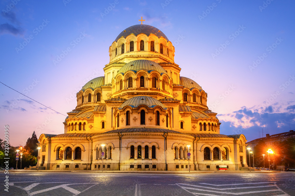 Alexander Nevsky cathedral in Sofia - Bulgaria